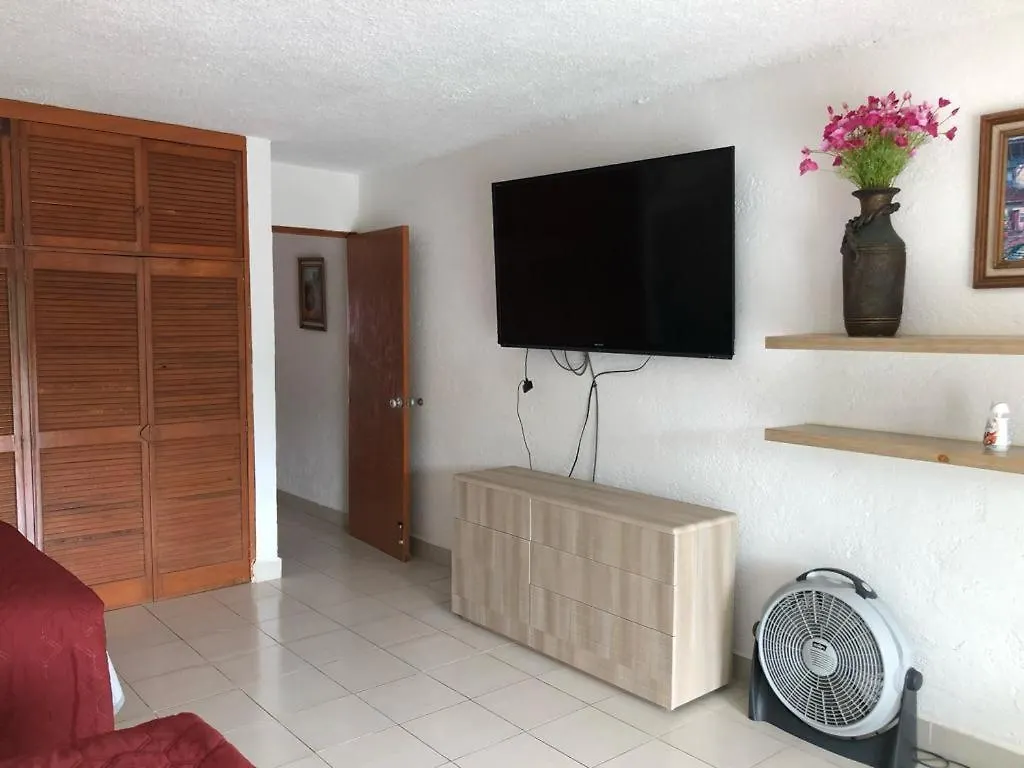 Lägenhetshotell Departamento Con Playa En Cancún