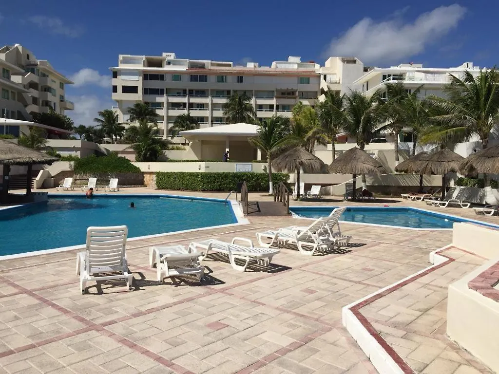 Lägenhetshotell Departamento Con Playa En Cancún